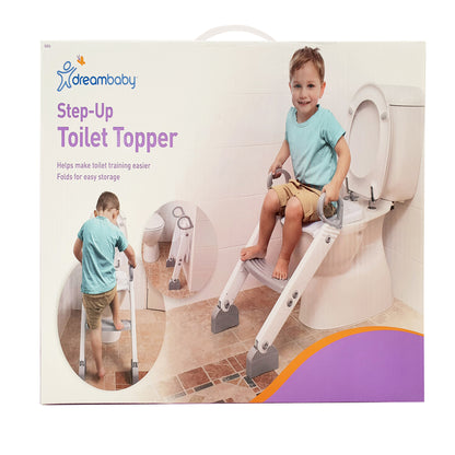 Dreambaby® Step-Up Toilet Topper, Gray/White