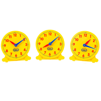 5" Student Clocks, Set of 6