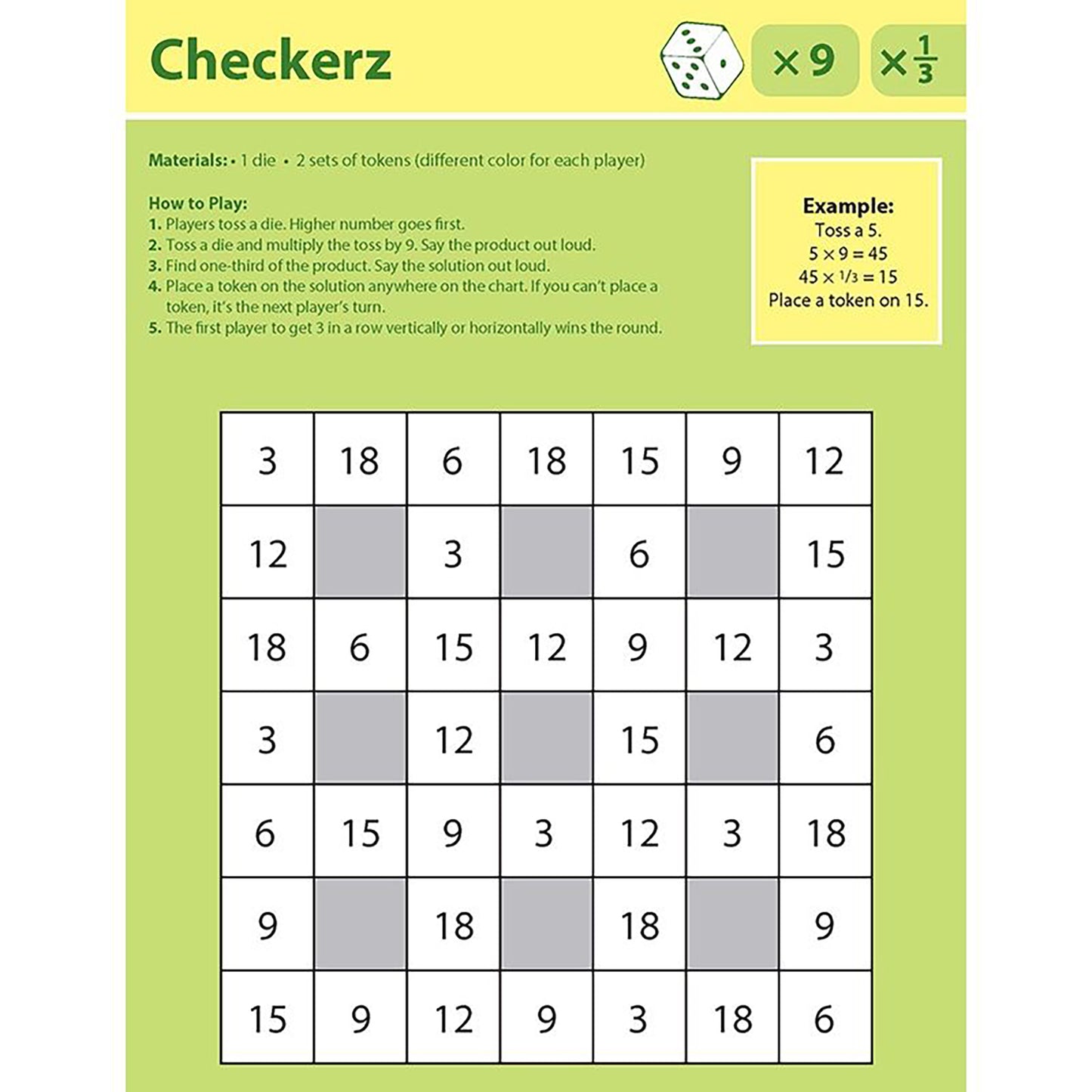 Dice Games for Multiplication Mastery