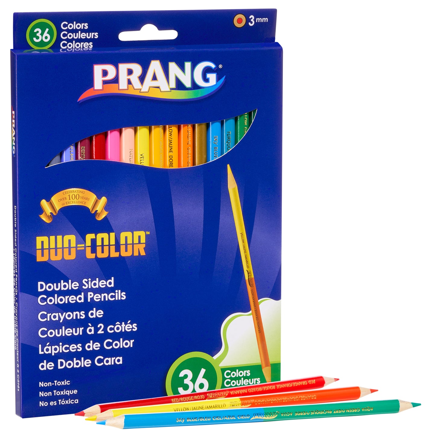 Duo Colored Pencils, 36 Color Set