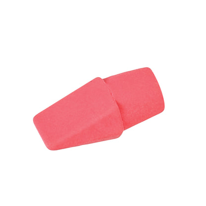 Wedge Pencil Cap Erasers, Pink, 144 Per Pack, 2 Packs