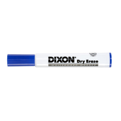 Dry Erase Markers Wedge Tip, Blue, Pack of 12