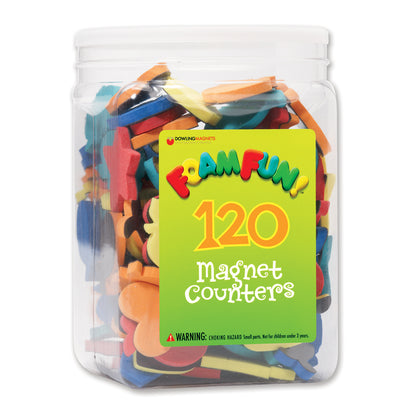 Foam Fun!™ Magnet Counters, Set of 120