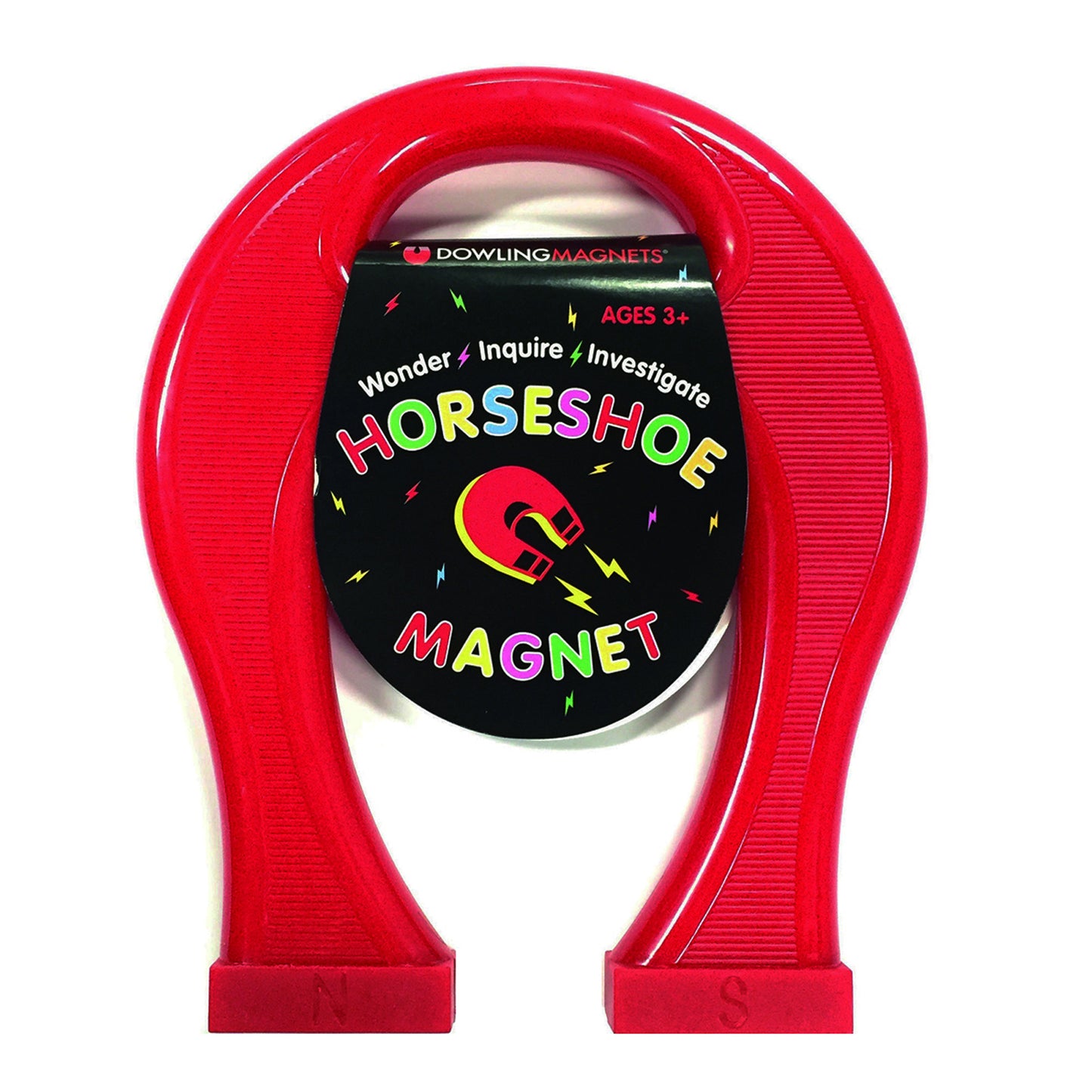 8-Inch Giant Horseshoe Magnet, Set of 6