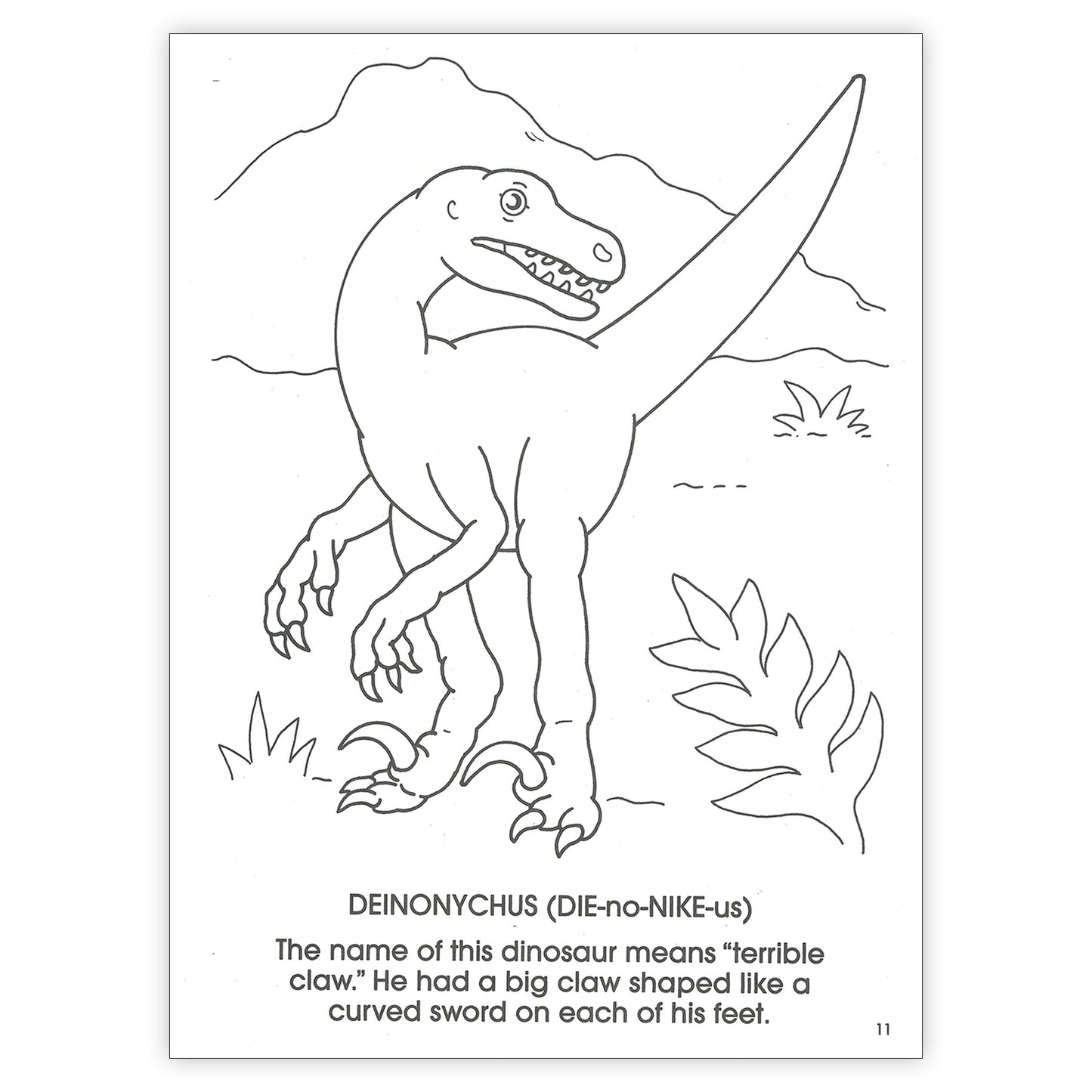 Dinosaurs Coloring Book, Pack of 6