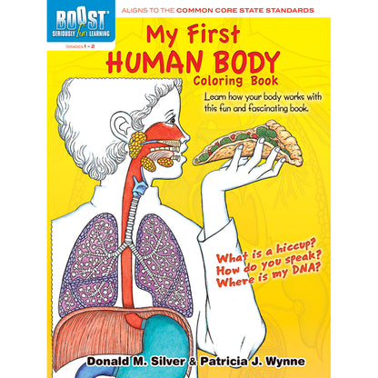 My First Human Body Coloring Book, Pack of 6