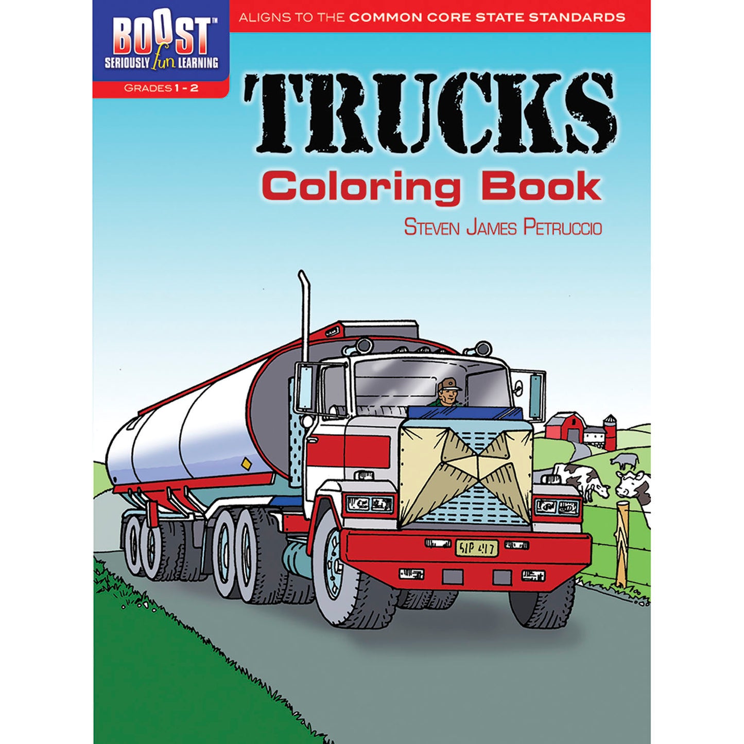 Trucks Coloring Book