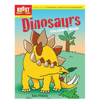 Dinosaurs Coloring Book, Pack of 6