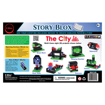 Story Blox - The City, Light-Up Building Blocks, 138 Pieces