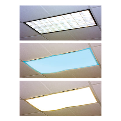 Classroom Light Filters, Tranquil Blue, Set of 4