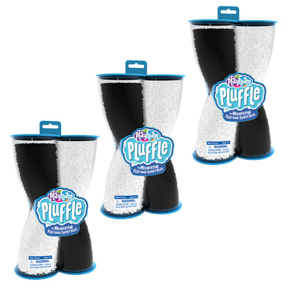 Playfoam® Pluffle™ Twist Black & White, 3 Packs