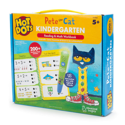 Hot Dots® Pete the Cat® Kindergarten Reading & Math