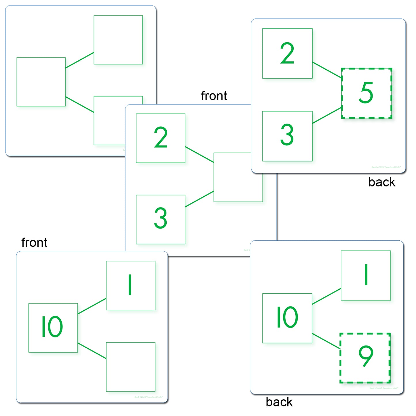 Number-Bond Activity Cards - Addition & Subtraction