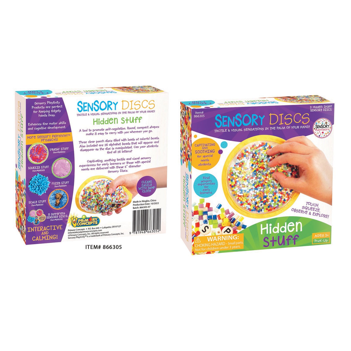 Hidden Stuff Sensory Discs 3-Pack