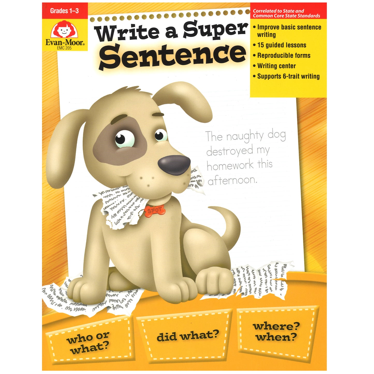 Write A Super Sentence Book