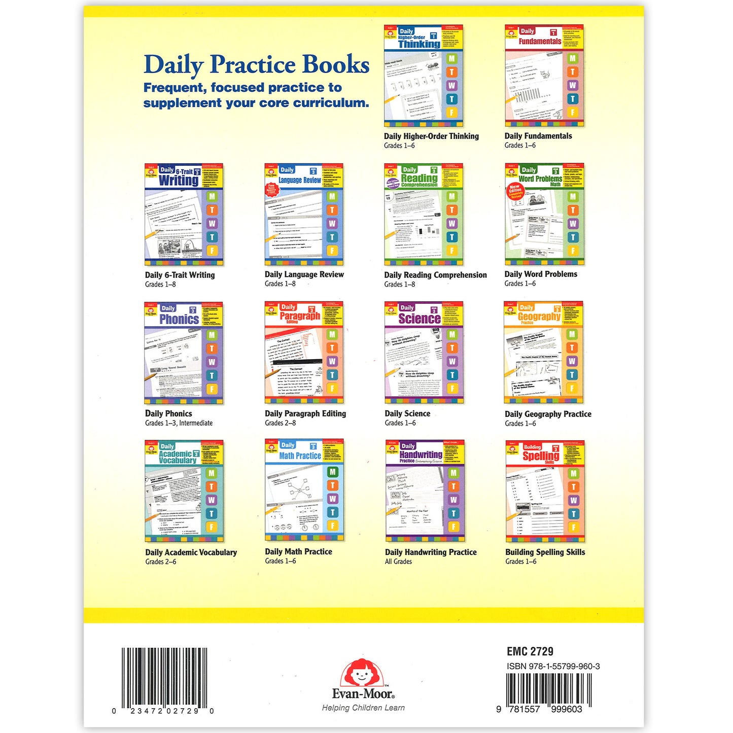 Daily Paragraph Editing Book, Grade 6