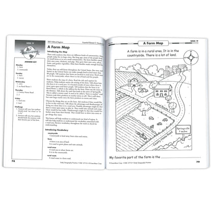 Daily Geography Practice Book, Grade 3