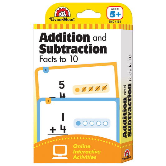 Learning Line: Addition and Subtraction Facts to 10, Grade 1+, Pack of 6