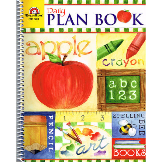 School Days Daily Plan Book, Set of 3 books