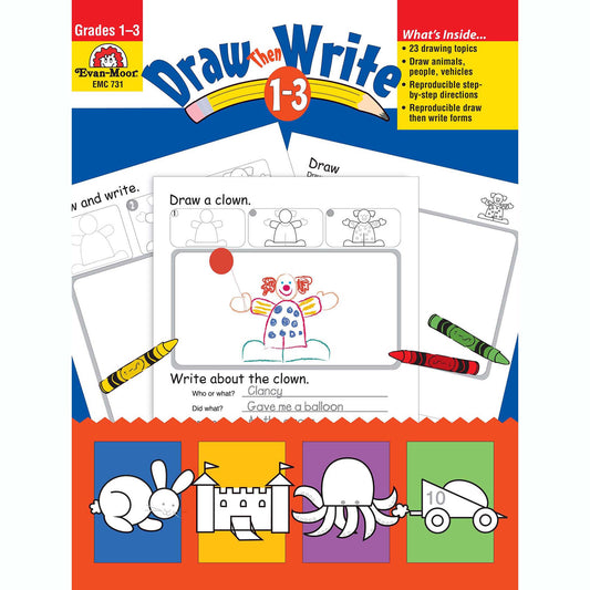 Draw...Then Write, Grades 1-3