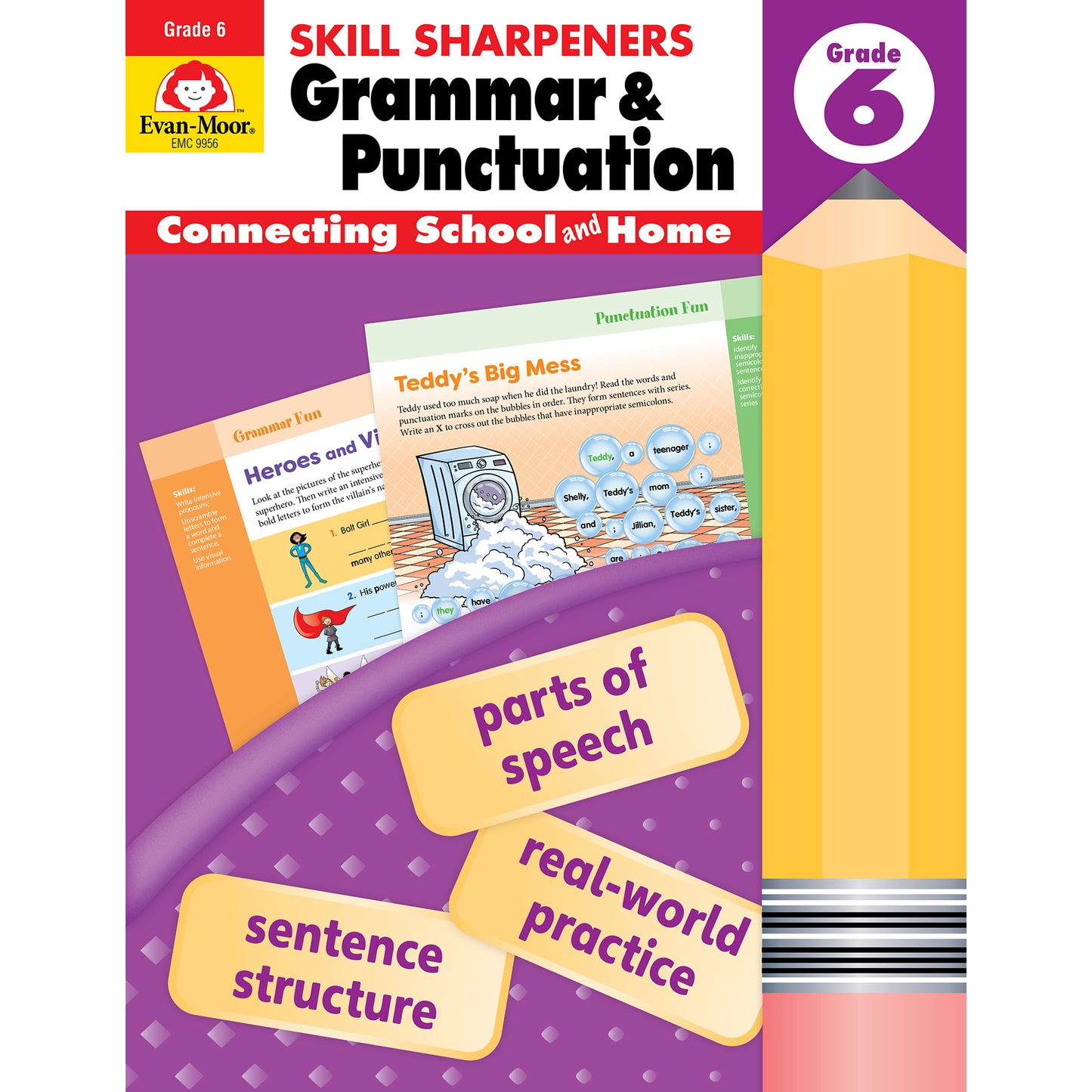 Skill Sharpeners: Grammar & Punctuation Activity Book, Grade 6