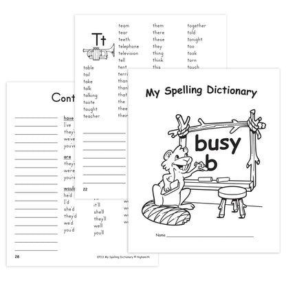 My Own Spelling Dictionary