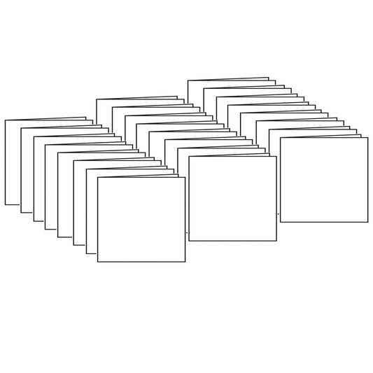 Blank Book, 8.5" x 7", Pack of 24