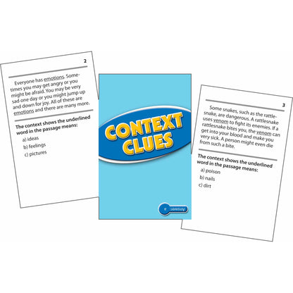 Context Clues Practice Cards, Levels 3.5-5.0