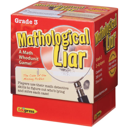 Mathological Liar Game, Grade 3, Pack of 2