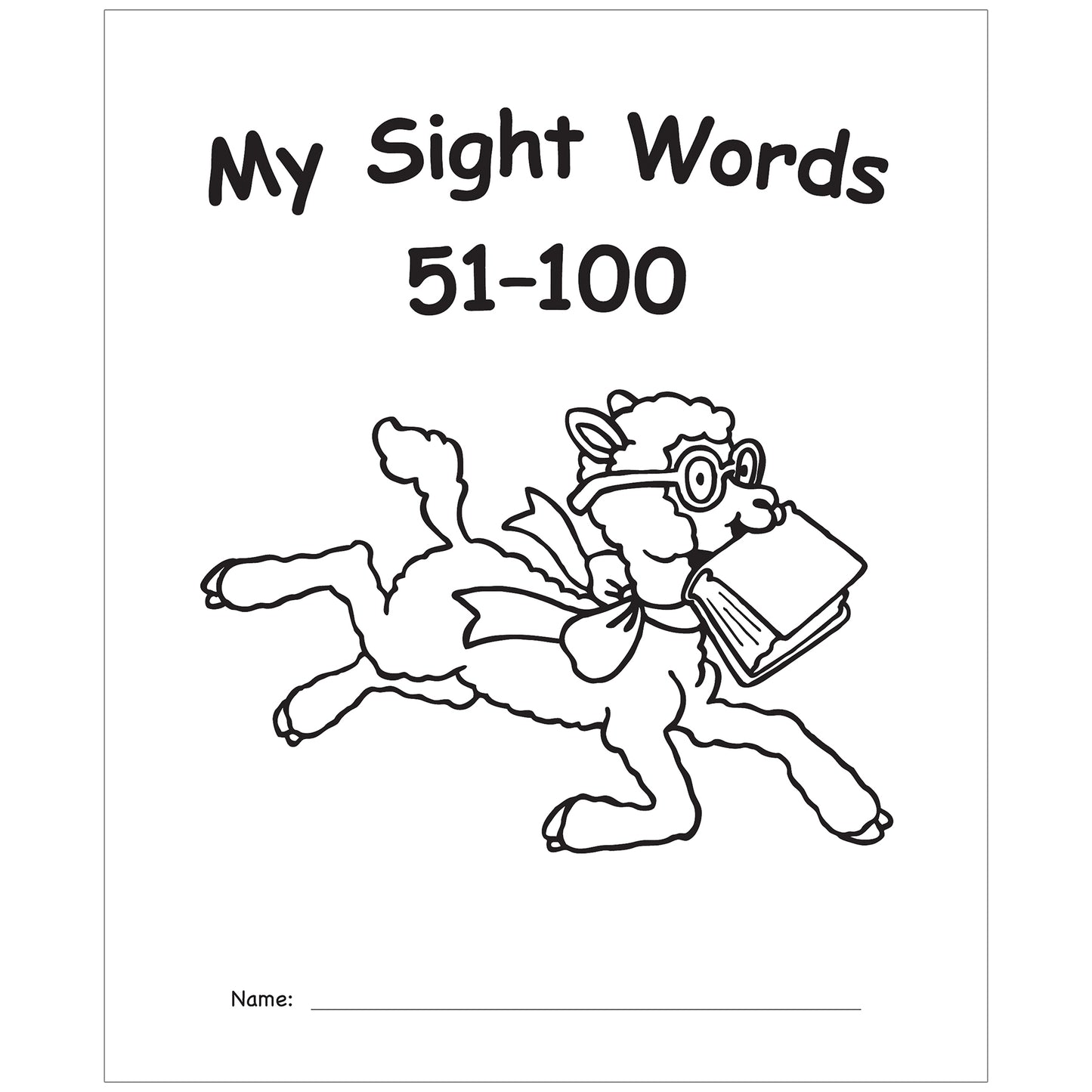 My Own Books™: My Sight Words 51-100