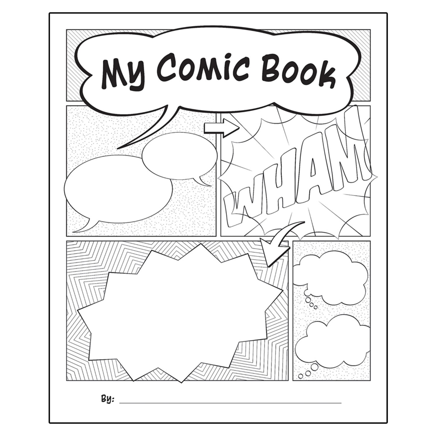 My Own Books™: My Comic Book, 25-Pack