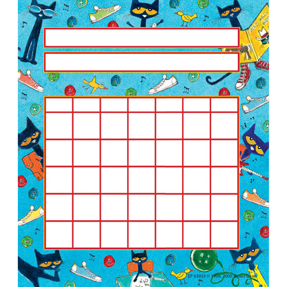 Pete the Cat® Incentive Charts, 5-1/4" x 6", 36 Per Pack, 6 Packs