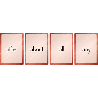 Four Score Card Game: Sight Words, Pack of 3