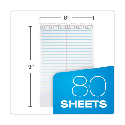 Steno Books, 6" x 9", Gregg Rule, 80 Sheets, Each