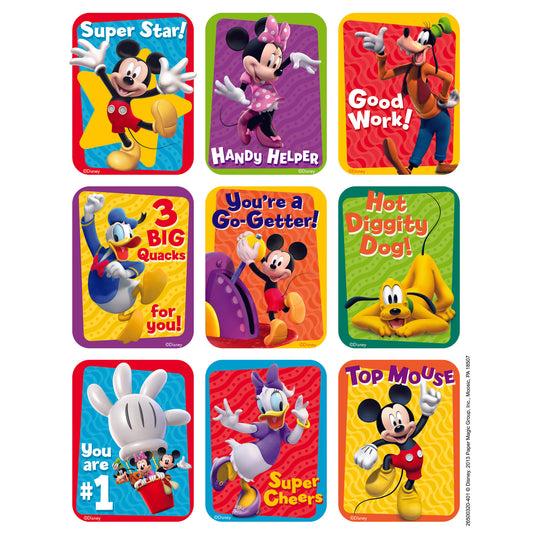 Mickey Mouse Clubhouse® Motivational Giant Stickers, Pack of 36