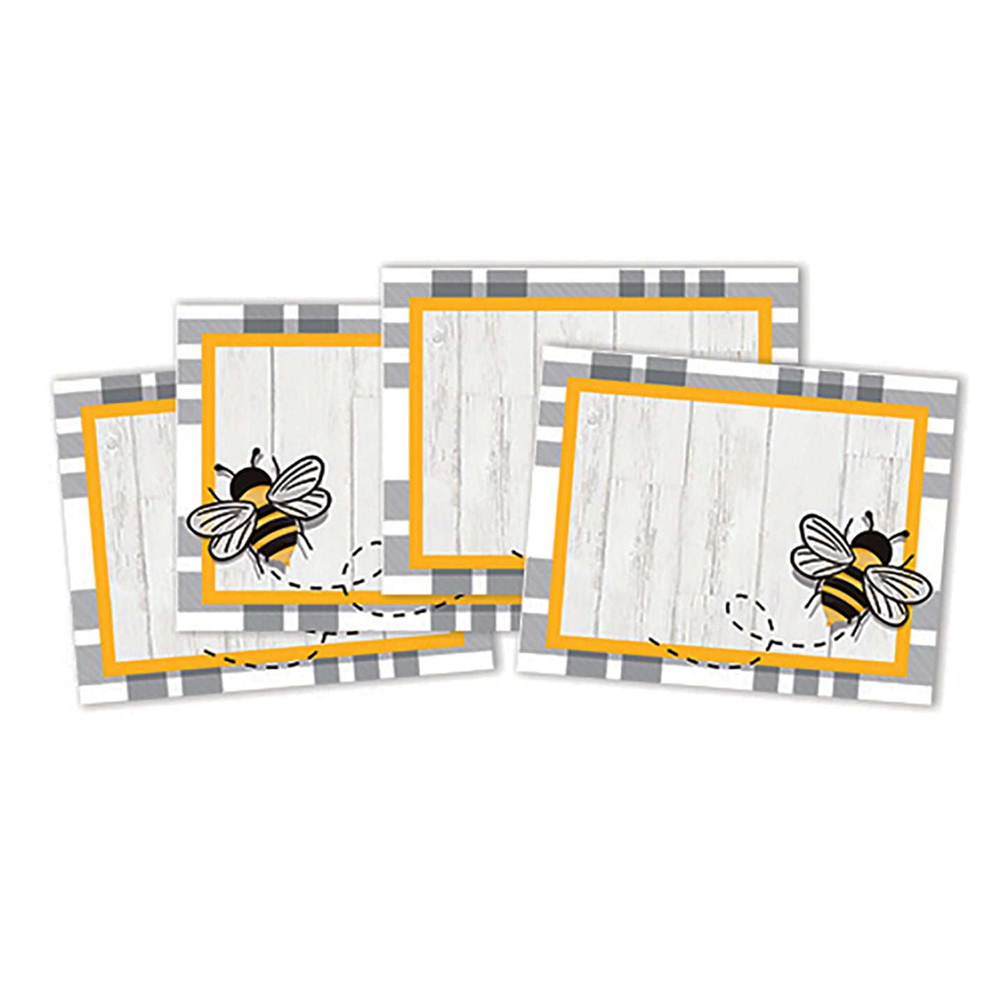 The Hive Self-Adhesive Name Tags, Pack of 40