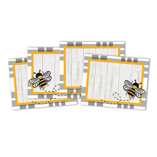 The Hive Self-Adhesive Name Tags, Pack of 40