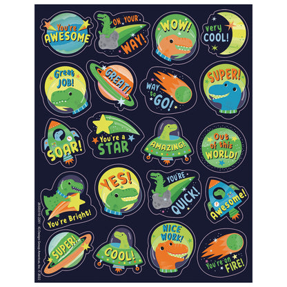 Dinosaur Dinosaur Breath Scented Stickers, 80 Per Pack, 6 Packs