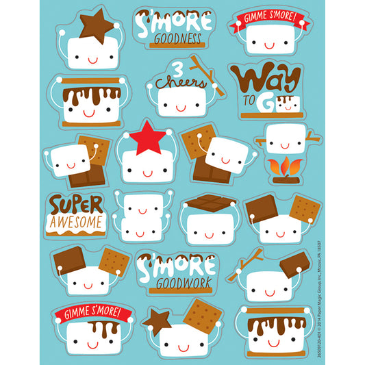 Marshmallow Scented Stickers, Pack of 80