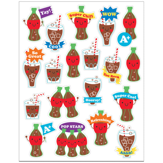 Cola Scented Stickers, Pack of 80