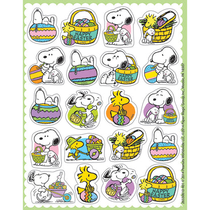 Peanuts® Easter Theme Stickers, 120 Per Pack, 12 Packs