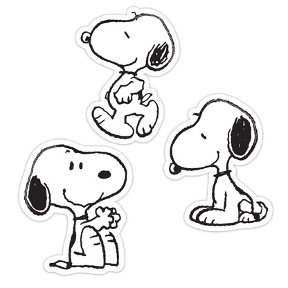 Peanuts® Snoopy Assorted Paper Cut-Outs, 36 Per Pack, 3 Packs