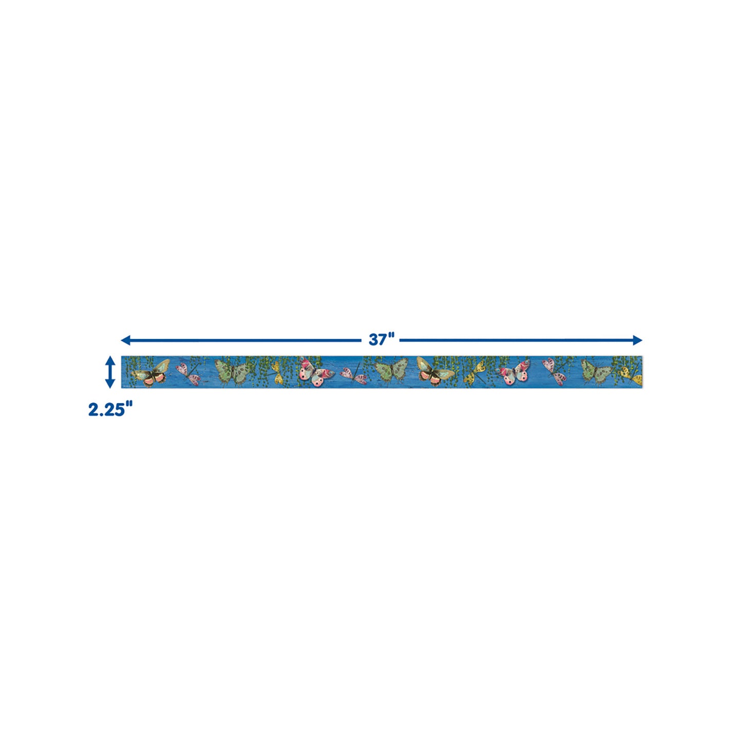 Curiosity Garden Butterfly Deco Trim®, 37 Feet