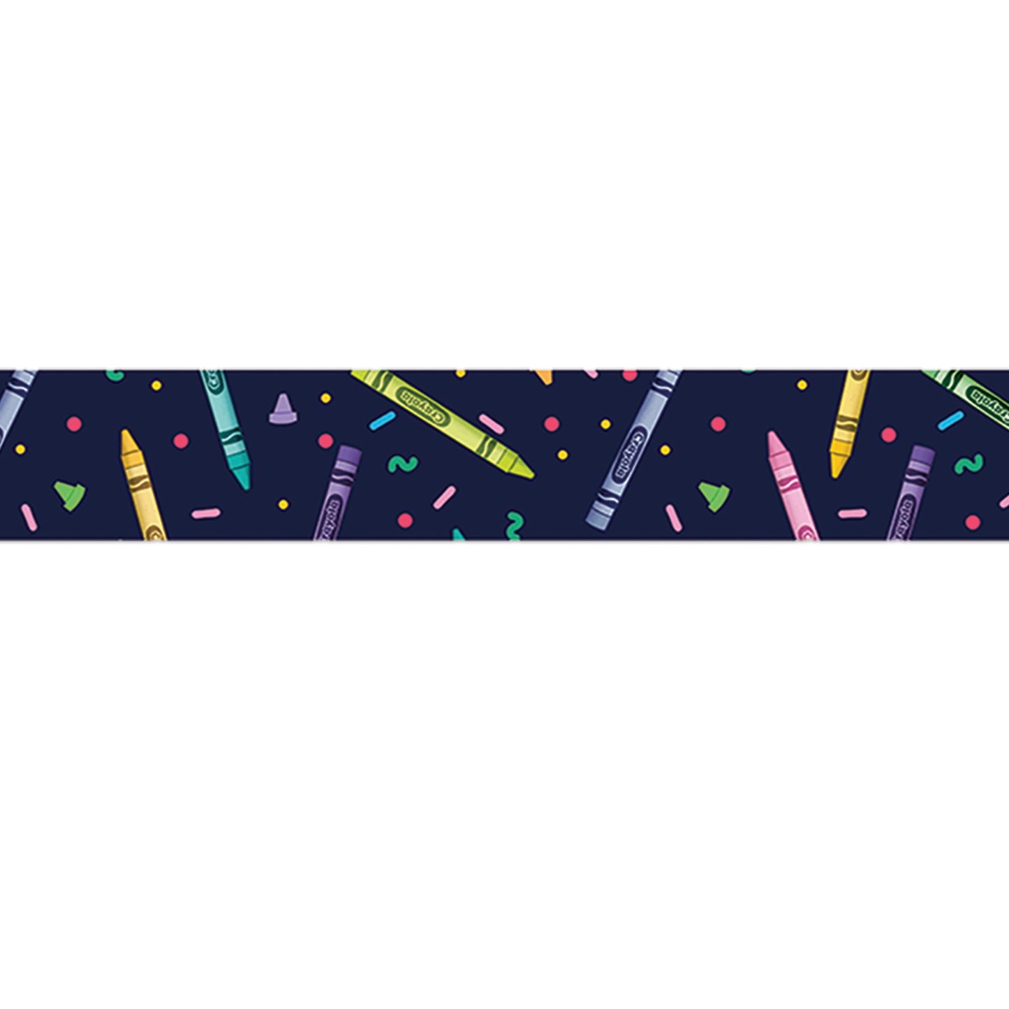 Crayola® Colors of Kindness Deco Trim®, 37 Feet Per Pack, 6 Packs