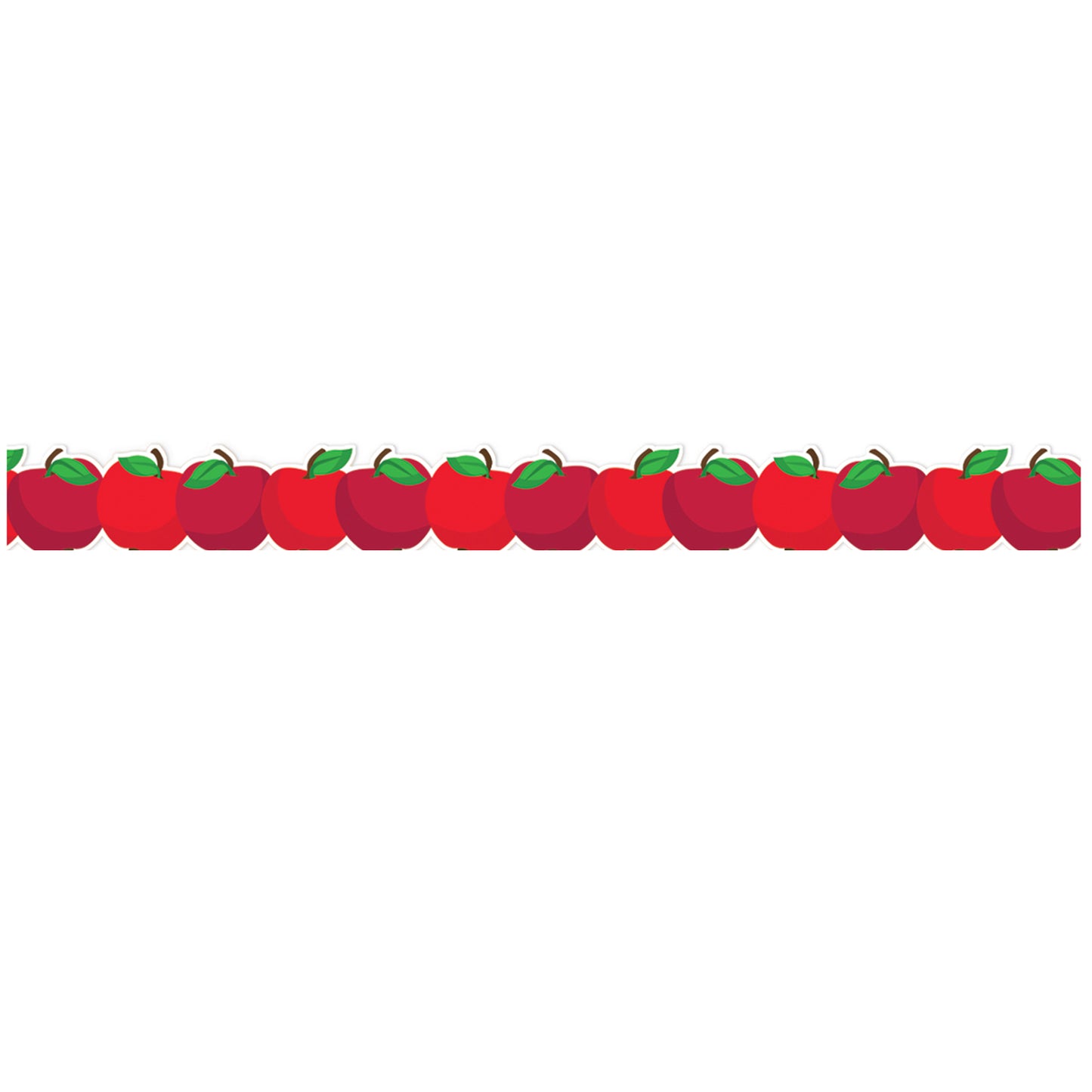 Apple Die-Cut Extra Wide Deco Trim®, 37 Feet Per Pack, 6 Packs