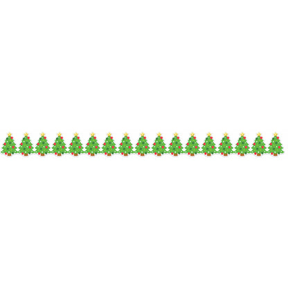 Christmas Tree Extra Wide Deco Trim®, 37 Feet Per Pack, 6 Packs