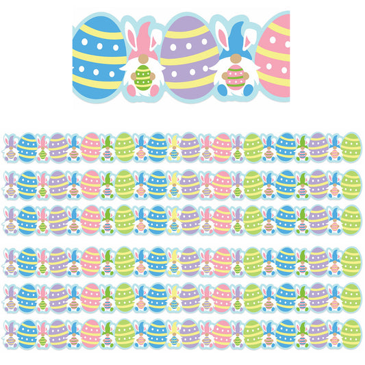 Easter Gnomes Extra Wide Deco Trim®, 37 Feet Per Pack, 6 Packs