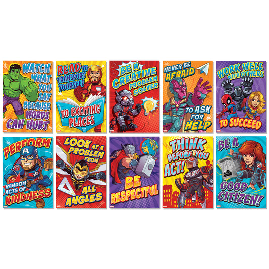 Marvel Mini Motivational Poster Set, 2 Sets