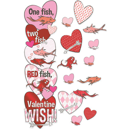 Dr. Seuss™ One Fish, Two Fish Valentine's Day Wish All-In-One Door Decor Kit