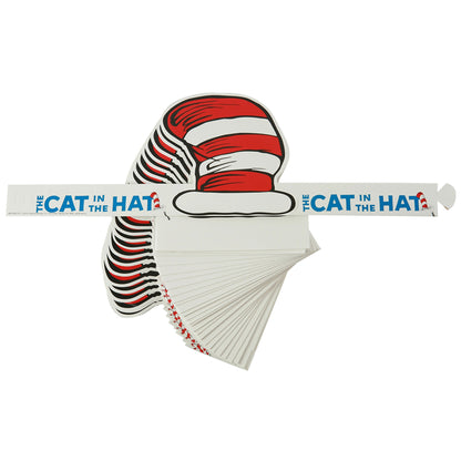 Dr. Seuss™ Cat's Hat Wearable Cut Out Hats, 32 Per Pack, 2 Packs